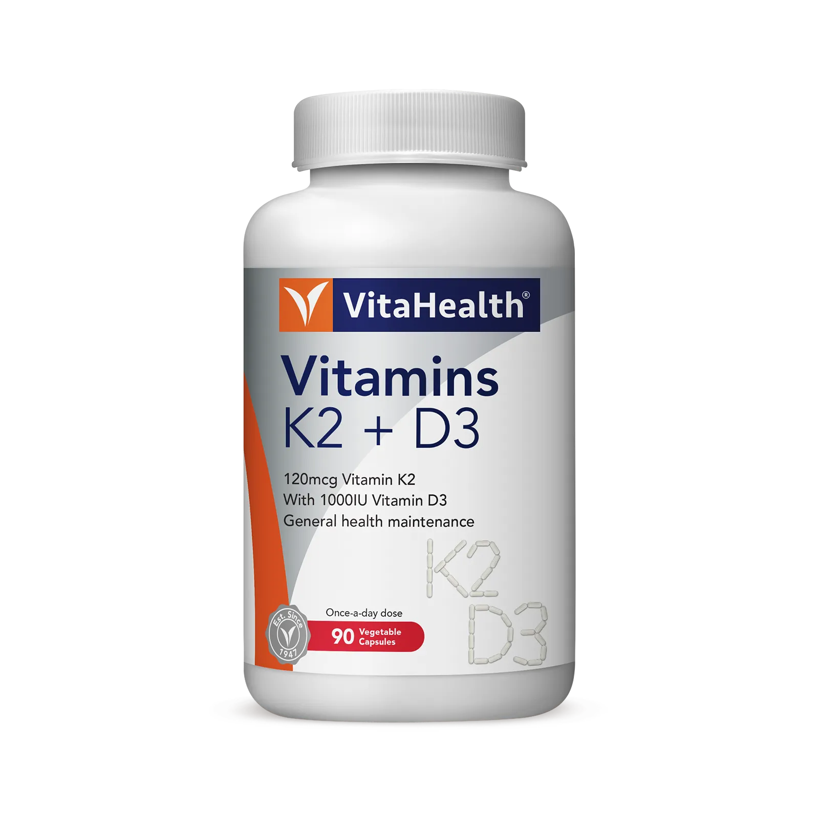 Vitamins K2 + D3